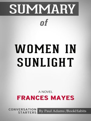 cover image of Summary of Women in Sunlight